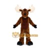 Realistic Moose Mascot Costume Realistic Moose Mascot Costume