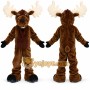 Realistic Moose Mascot Costume