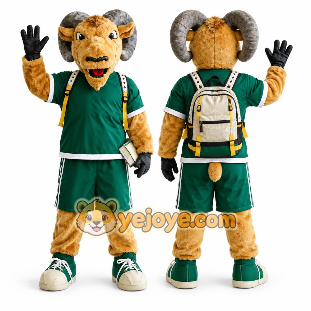 Realistic Ram Mascot Costume Realistic Ram Mascot Costume