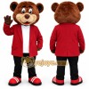 Happy Lightweight Bear Mascot Costume Happy Lightweight Bear Mascot Costume