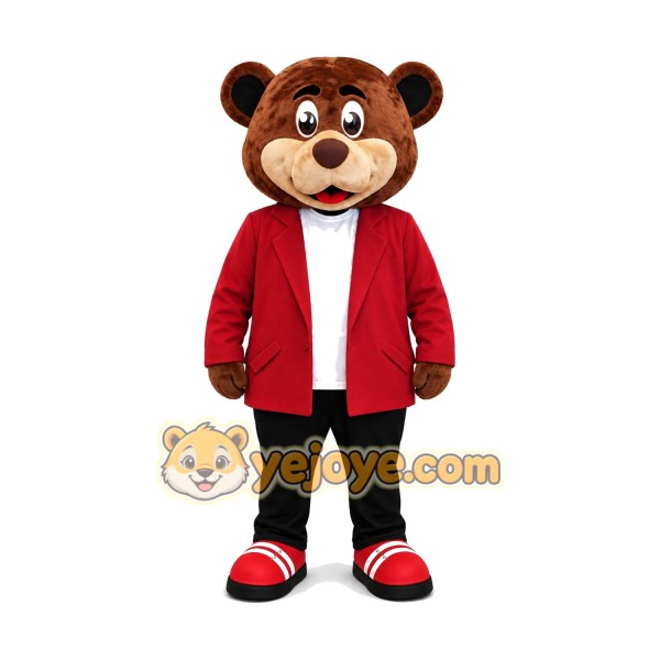 Happy Lightweight Bear Mascot Costume