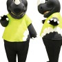 Happy Lightweight Hippo Mascot Costume