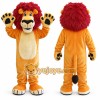 Red Hair Lion Mascot Costume Red Hair Lion Mascot Costume