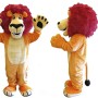 Red Hair Lion Mascot Costume