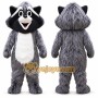 Grey Raccoon Mascot Costume