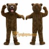 Fierce Brown Bear Mascot Costume Fierce Brown Bear Mascot Costume