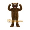 Fierce Brown Bear Mascot Costume Fierce Brown Bear Mascot Costume