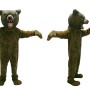 Fierce Brown Bear Mascot Costume