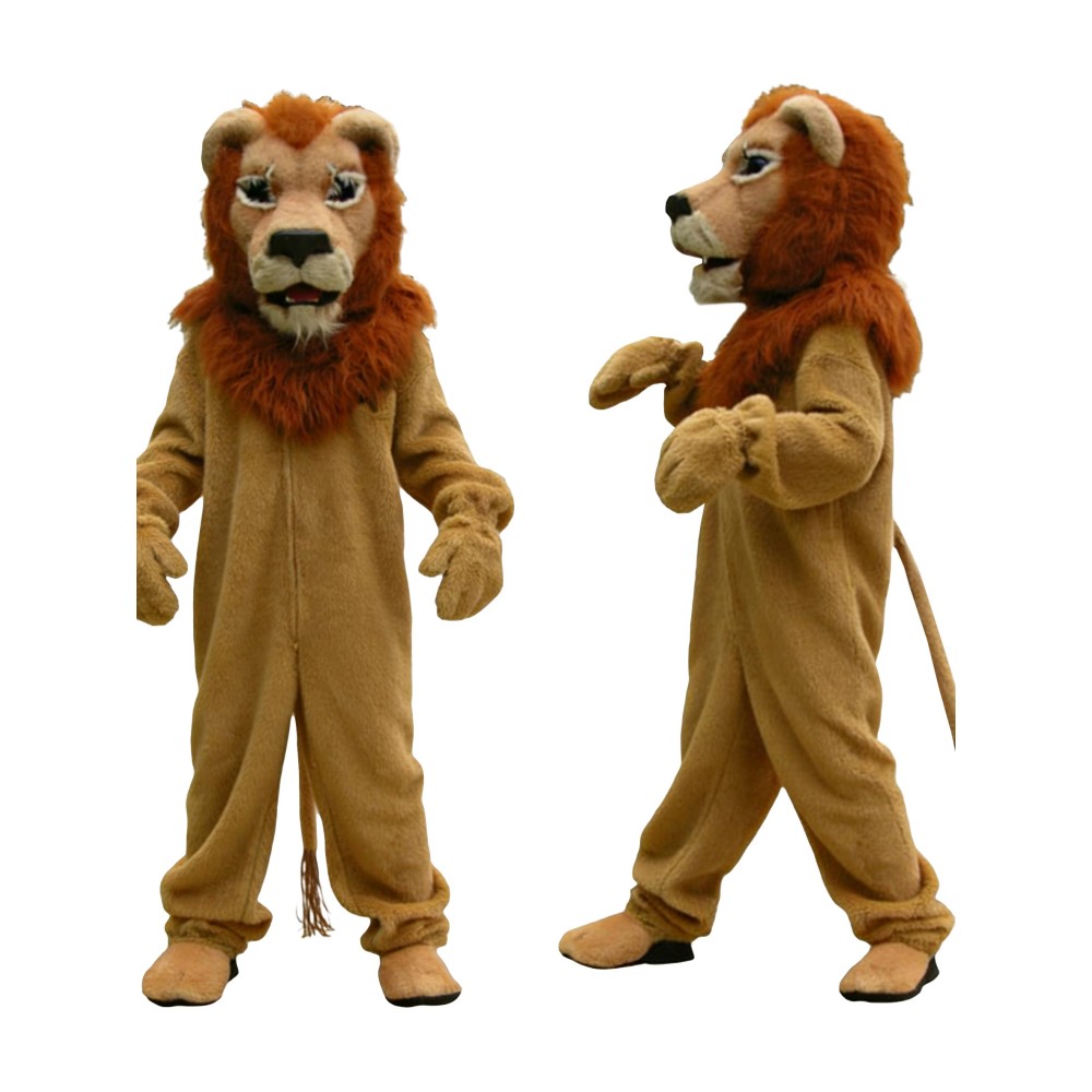 Realistic Lion Mascot Costume