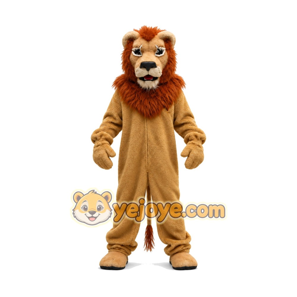 Realistic Lion Mascot Costume Realistic Lion Mascot Costume