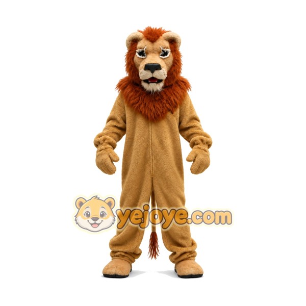 Realistic Lion Mascot Costume