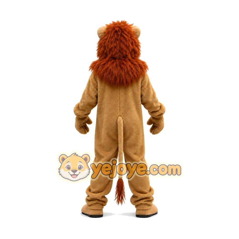 Realistic Lion Mascot Costume Realistic Lion Mascot Costume