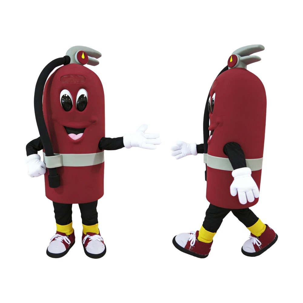 Fire Extinguisher Mascot Costume