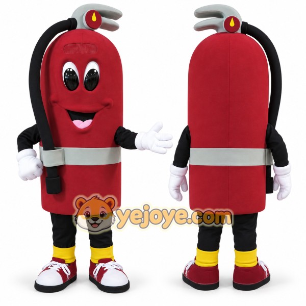 Fire Extinguisher Mascot Costume