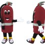 Fire Extinguisher Mascot Costume