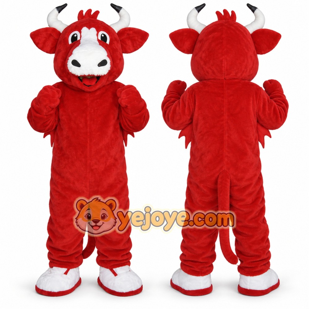 Red Bull Mascot Costume Red Bull Mascot Costume