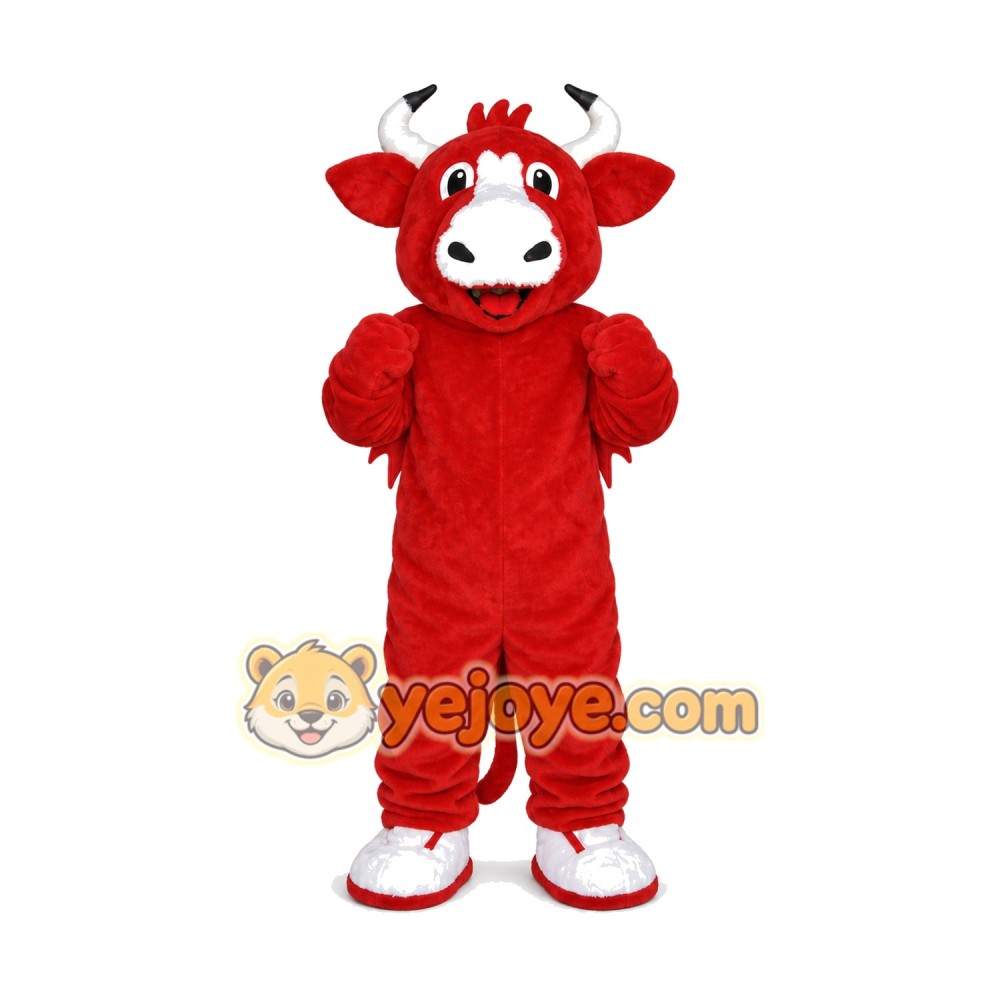 Red Bull Mascot Costume Red Bull Mascot Costume
