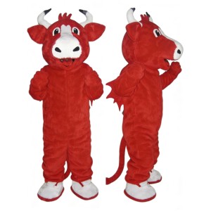 Red Bull Mascot Costume