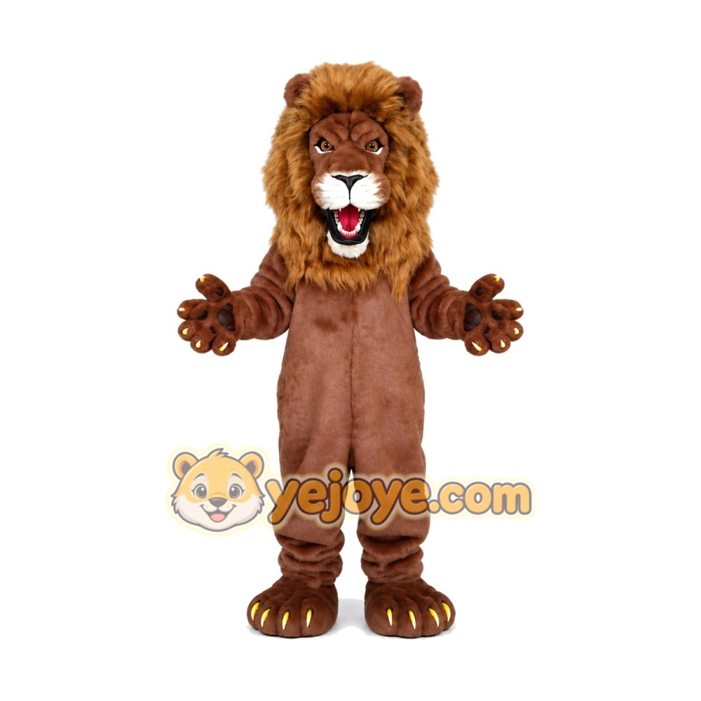 Realistic Lightweight Lion Mascot Costume Realistic Lightweight Lion Mascot Costume