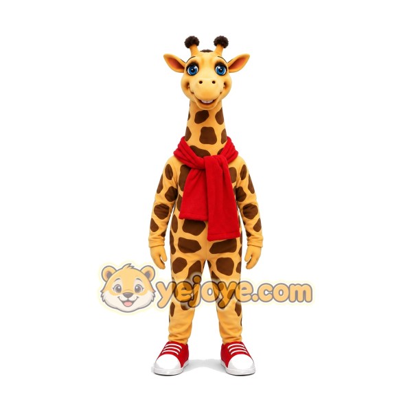 Realistic Lightweight Giraffe Mascot Costume