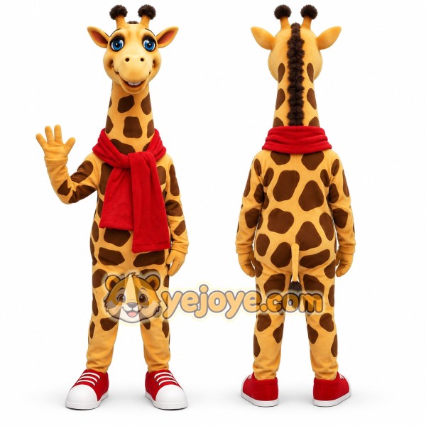 Realistic Lightweight Giraffe Mascot Costume