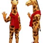 Realistic Lightweight Giraffe Mascot Costume