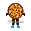Realistic Pizza Mascot Costume Realistic Pizza Mascot Costume