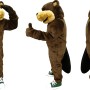 Realistic Beaver Mascot Costume