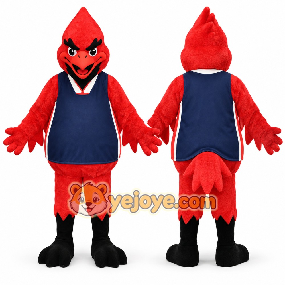 Red Cardinal Mascot Costume