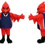 Red Cardinal Mascot Costume