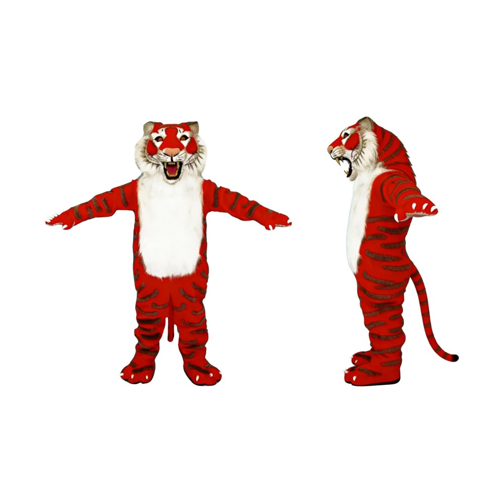 Realistic Tiger Mascot Costume