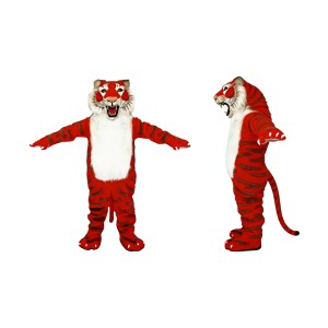 Realistic Tiger Mascot Costume