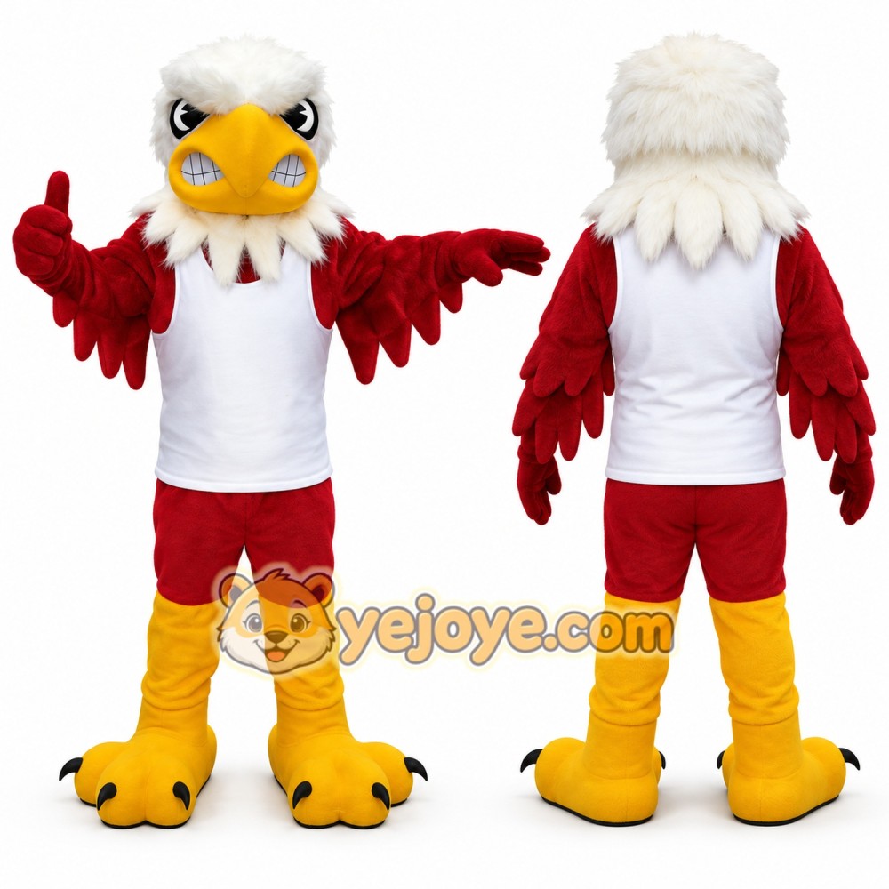 Realistic Sport Eagle Mascot Costume Realistic Sport Eagle Mascot Costume