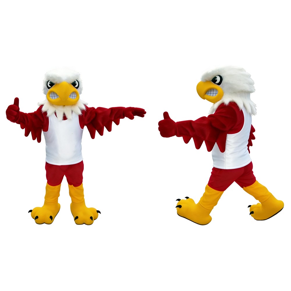 Realistic Sport Eagle Mascot Costume