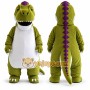 Green Dinosaur Mascot Costume