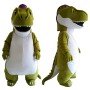 Green Dinosaur Mascot Costume