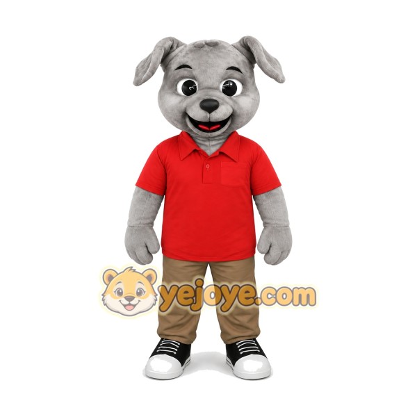 Cute Bulldog Mascot Costume