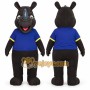 Happy Rhino Mascot Costume