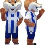 Sport Fox Mascot Costume