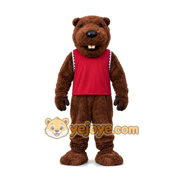 Adult Beaver Mascot Costume Adult Beaver Mascot Costume