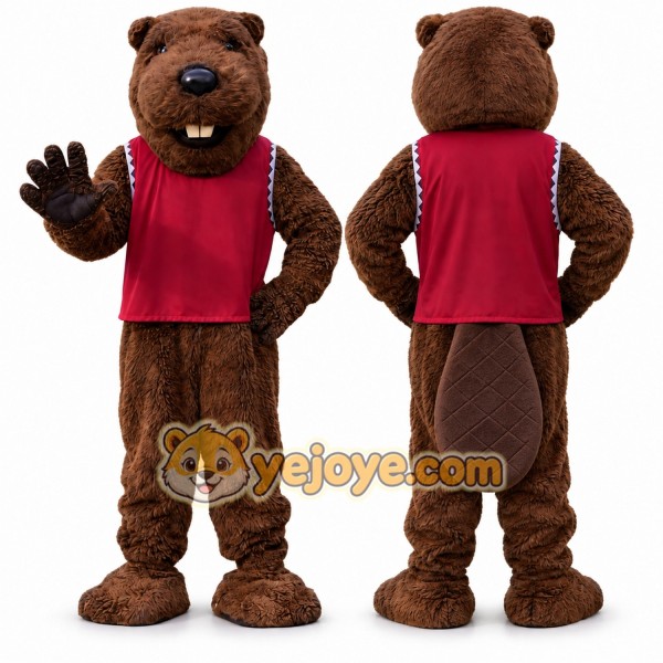 Adult Beaver Mascot Costume