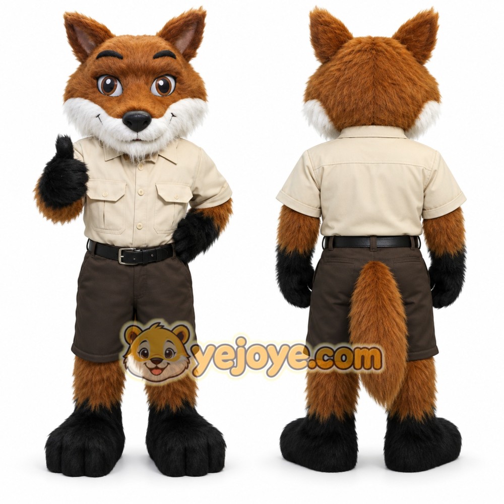 Cute Fox Mascot Costume Cute Fox Mascot Costume
