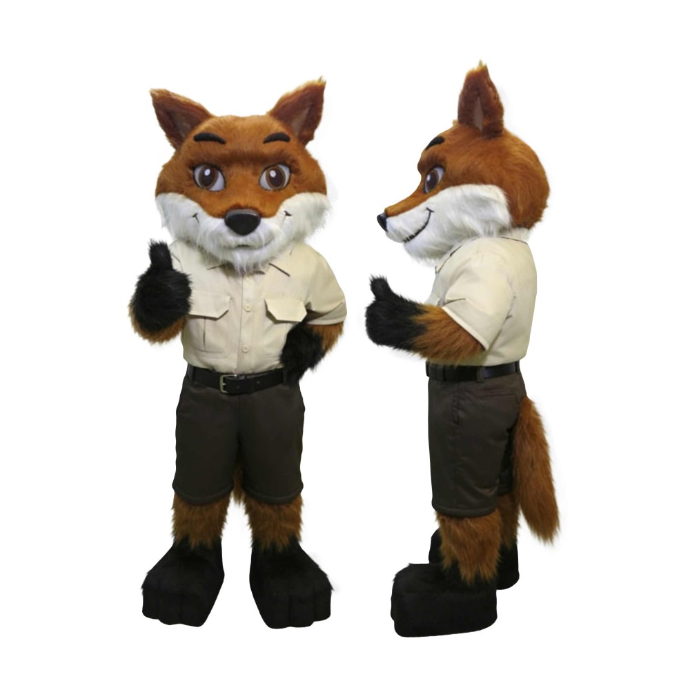 Cute Fox Mascot Costume