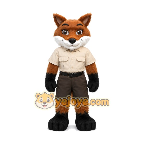Cute Fox Mascot Costume