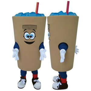 Coffee Cup Mascot Costume