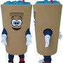 Coffee Cup Mascot Costume