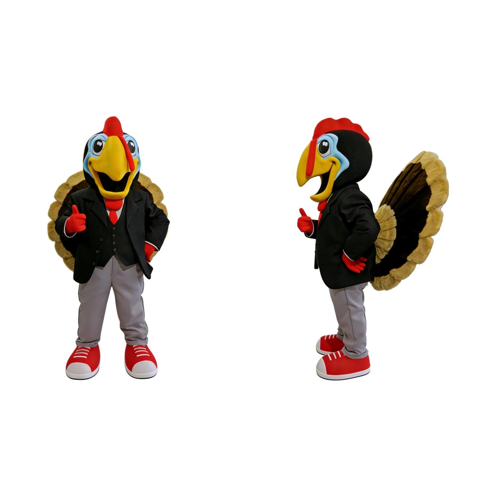 Cute Turkey Mascot Costume