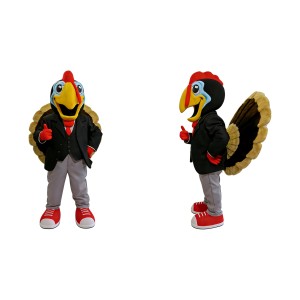 Cute Turkey Mascot Costume