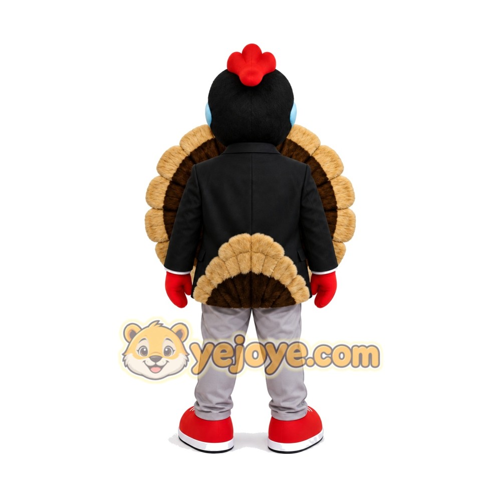 Cute Turkey Mascot Costume