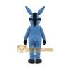 Blue Donkey Mascot Costume Blue Donkey Mascot Costume